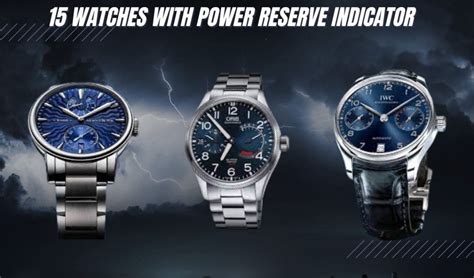 iwc power reserve indicator|watch power reserve indicator.